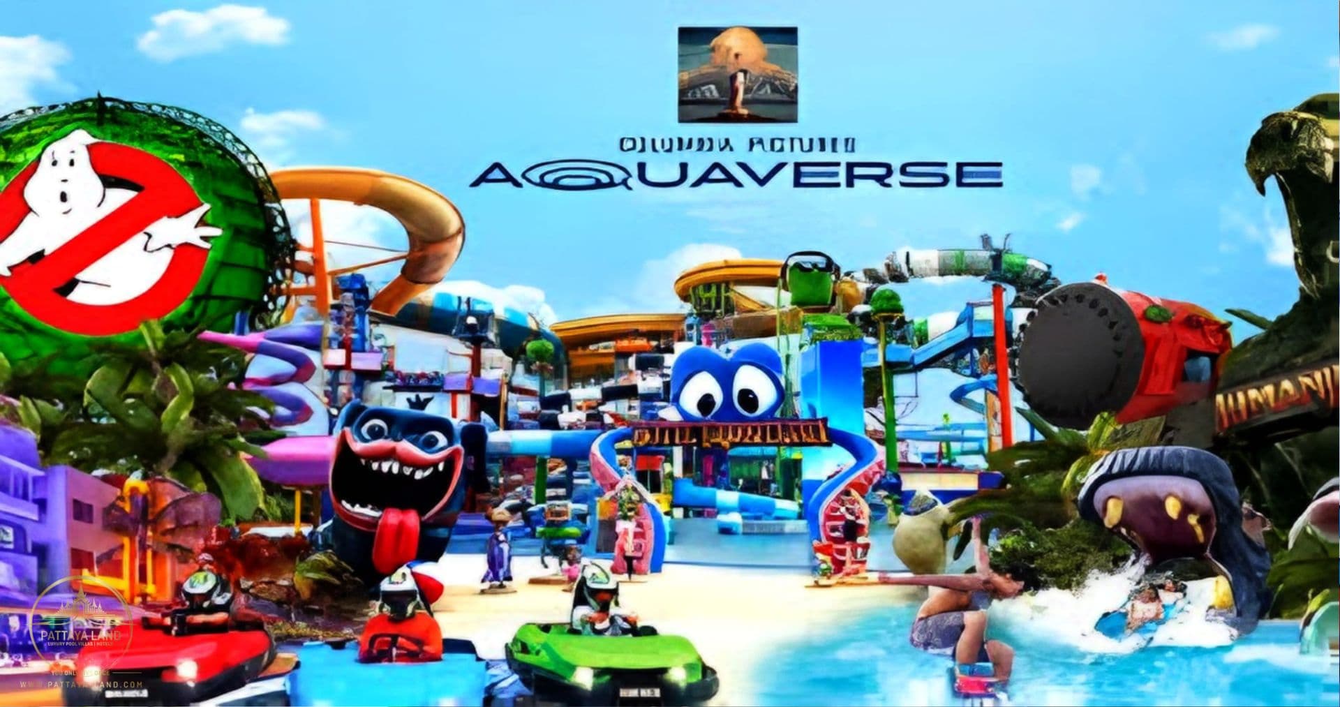 Water Park Columbia Pictures Aquaverse