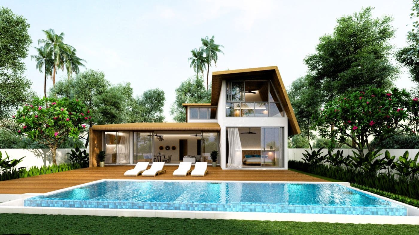 WAVE LAND Luxury Pool Villa Koh Phangan